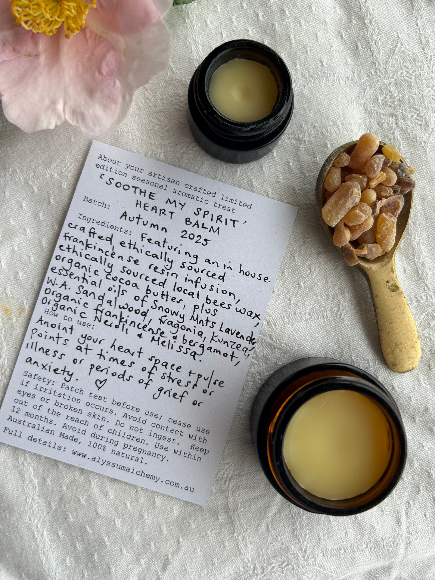 Soothe My Spirit Heart Balm Mini - Limited Edition Seasonal Treat