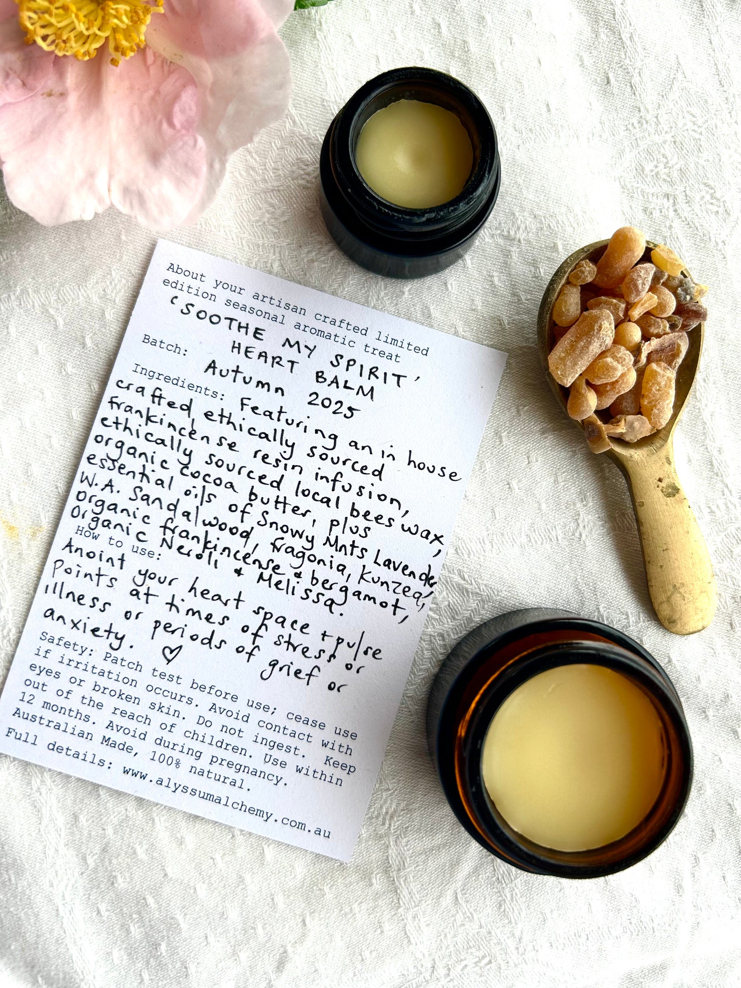 Soothe My Spirit Heart Balm - Limited Edition Seasonal Treat