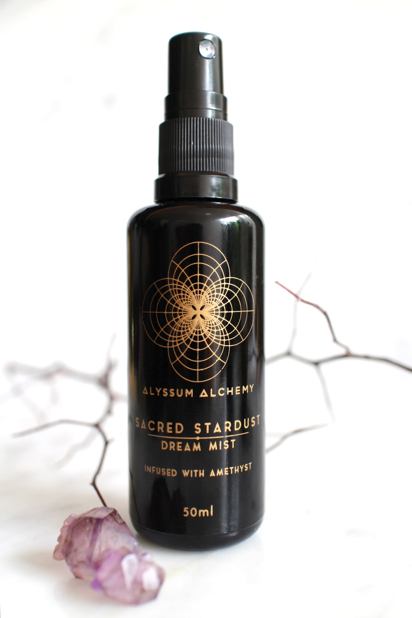 Sacred Stardust Dream Mist - Crystal Infused Botanical Perfume