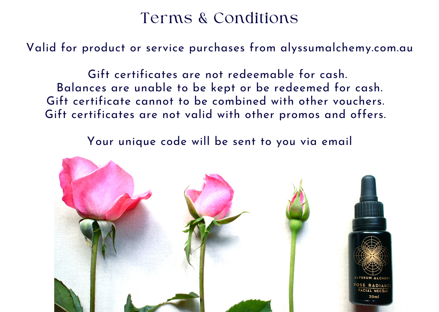 Alyssum Alchemy Gift Card